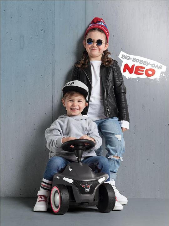 Actual product image BIG Slide vehicle Bobby-Car-Neo anthracite
