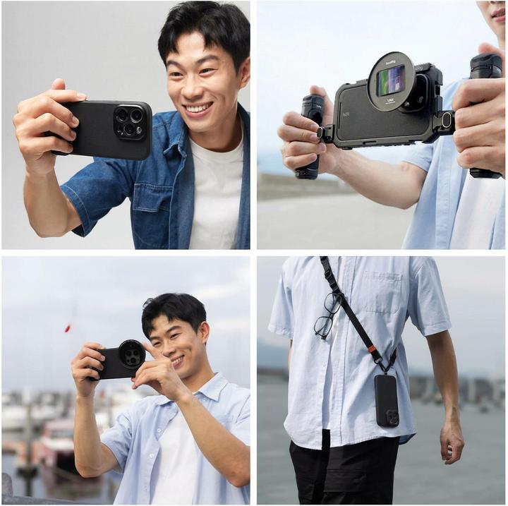 Actual product image SmallRig 4987 FilMov Lightweight Photography Case Kit for iPhone 16 Pro Max 4987 (Cage)