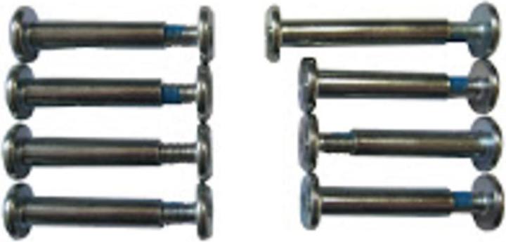 Immagine prodotto Hudora 1 set di bulloni per assale - 8 pezzi, 28/37 mm (EOL) (28, 37)