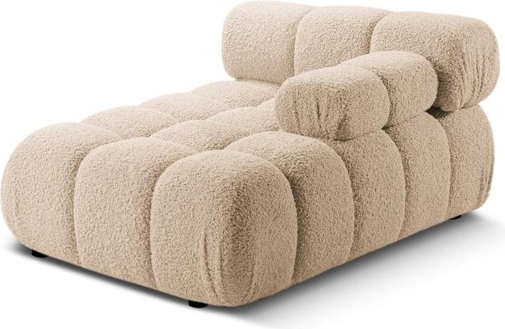 Immagine prodotto Micadoni Chaise Longue destra in velluto, "Bellis", 1 posto, 155x94x70 Realizzata in Europa (Lettino)