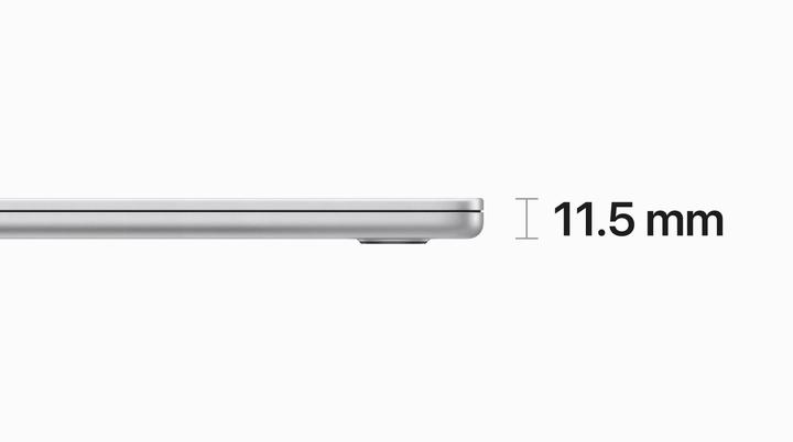 Produktbild Apple MacBook Air – 2023 (15", M2, 8 GB, 512 GB, CH)