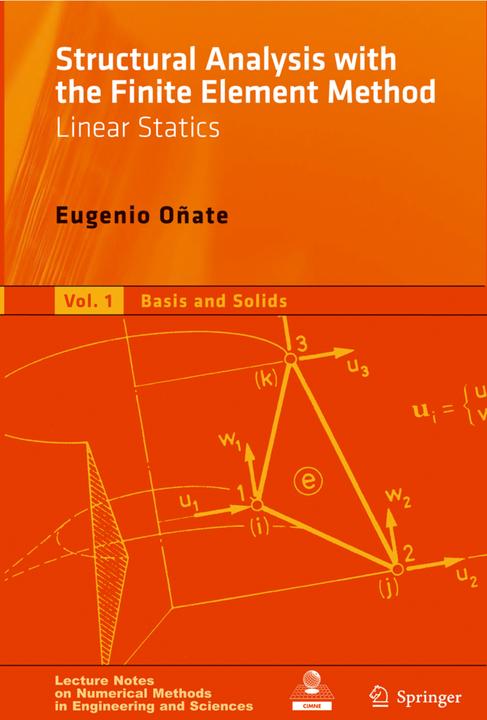 Actual product image Structural Analysis with the Finite Element Method. Linear Statics (Eugenio Oñate, 2009)