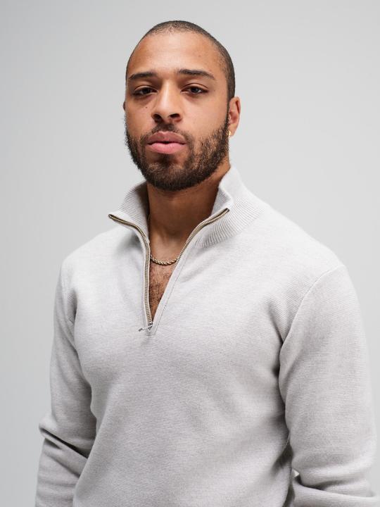 Actual product image Mover Plastic Free Sportswear Heavy Merino Zip Neck (M)
