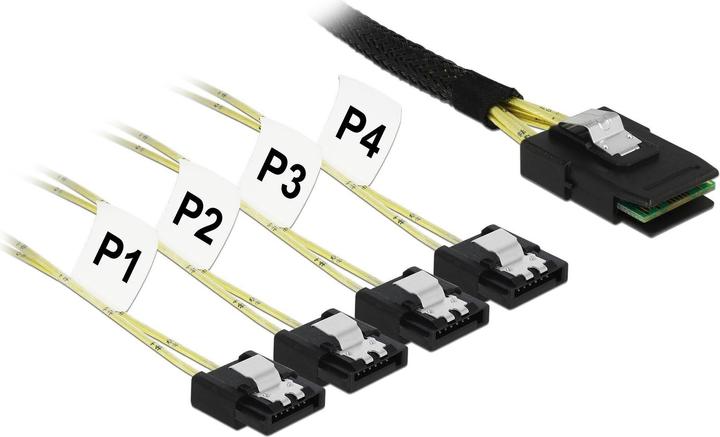 Delock SATA3-Kabel 85800 0.5 m