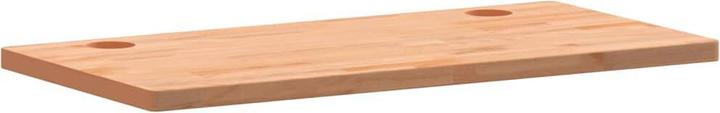 Actual product image VidaXL Schreibtischplatte 100x50x2,5 cm Massivholz Buche,Material