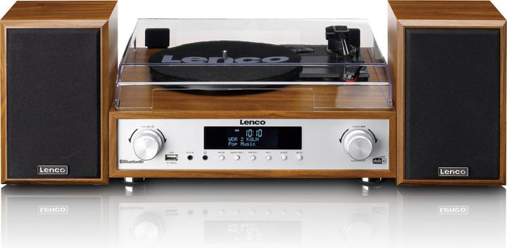 Actual product image Lenco MC-160WD (Bluetooth, Record player, 2x 10 W)