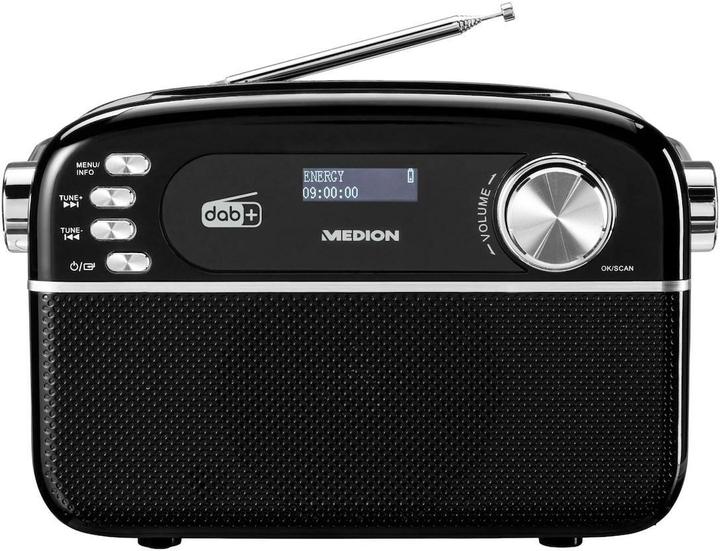 Image du produit Medion DAB+ Radio LIFE E66809 Noir (DAB+ DAB, FM, Bluetooth)