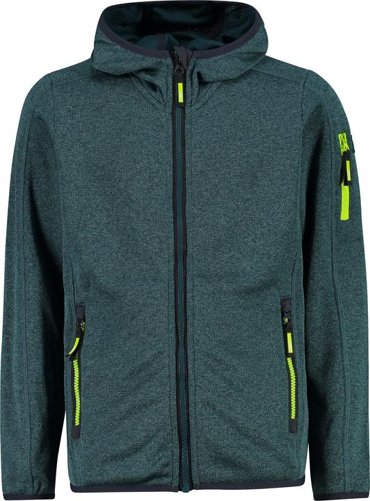 CMP Campagnolo Kid's Jacket Fix Hood Knitted + Mesh