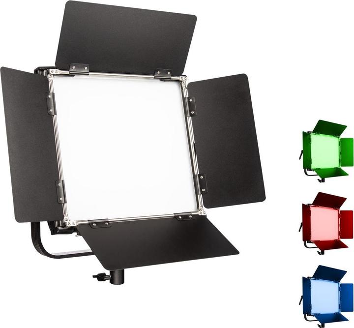 Produktbild Walimex LED Rainbow 50W RGBWW Set 1 (1x Rainbow 50W, 1x Lampenstativ GN-806) (Flächenleuchte)