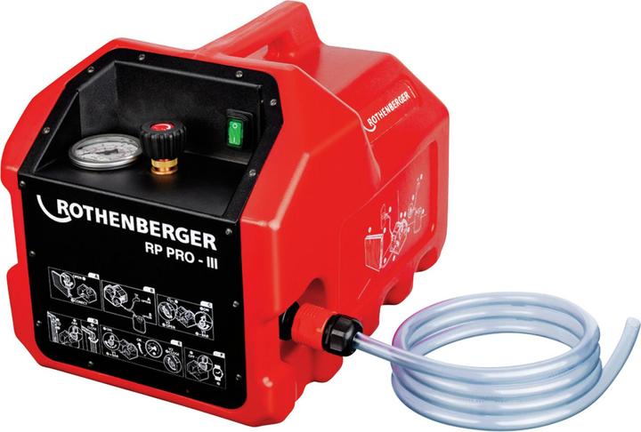 Rothenberger Prüfpumpe RP PRO III Elektrisch bis 40 bar