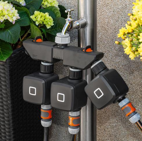 Produktbild Homematic IP Bewässerungsaktor, Set: Nein, Betriebsdruck: 9 bar (Bewässerungsventil)