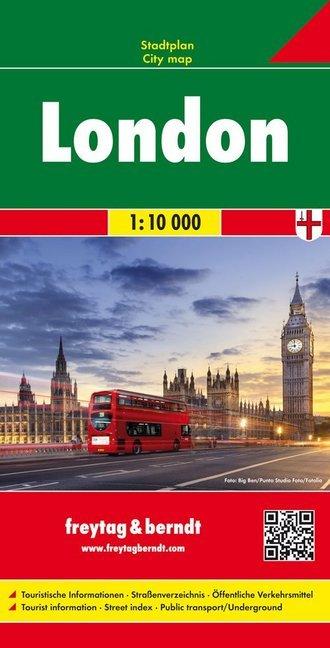 Produktbild London, Stadtplan 1:10.000 10000