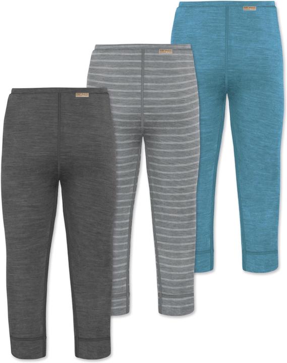 Produktbild Normani 3er Pack Baby Merino Hose Unterhose „Tihoi" - 9509 (68)