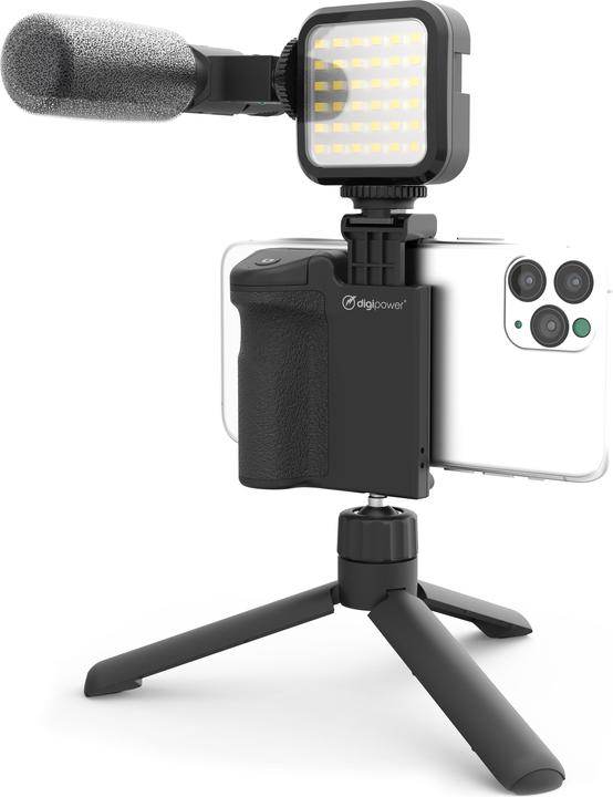 Produktbild DigiPower Vlogging Kit Follow Me (4-teilig) (Kunststoff)