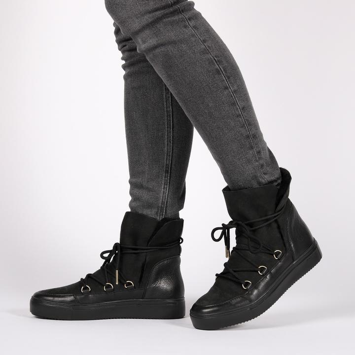 Actual product image Blackstone 's high boots stone - fur (36)