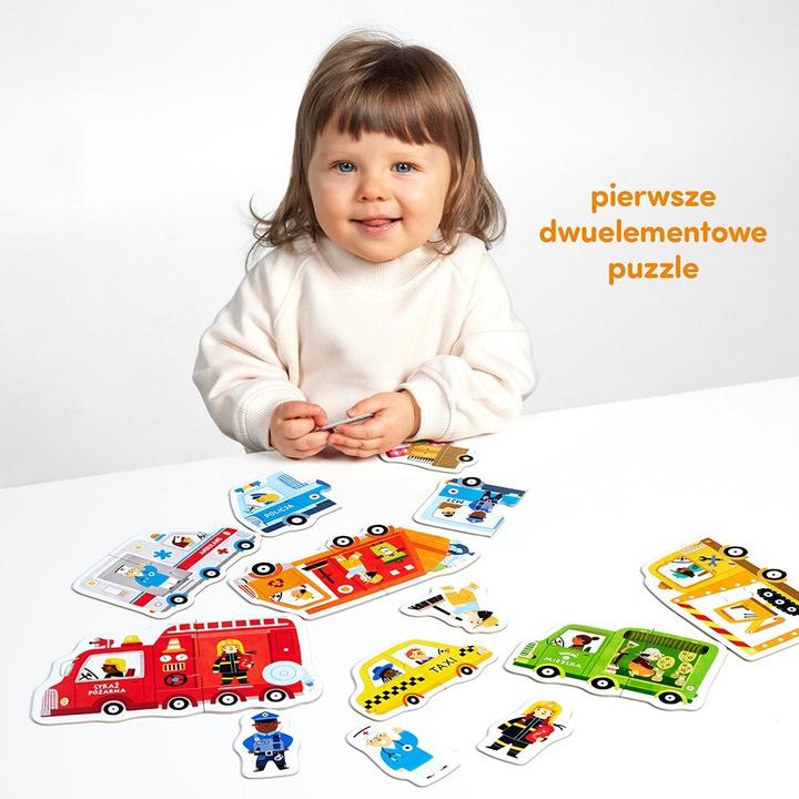 Produktbild Czuczu Puzzle für Paare Autos (8 Teile)
