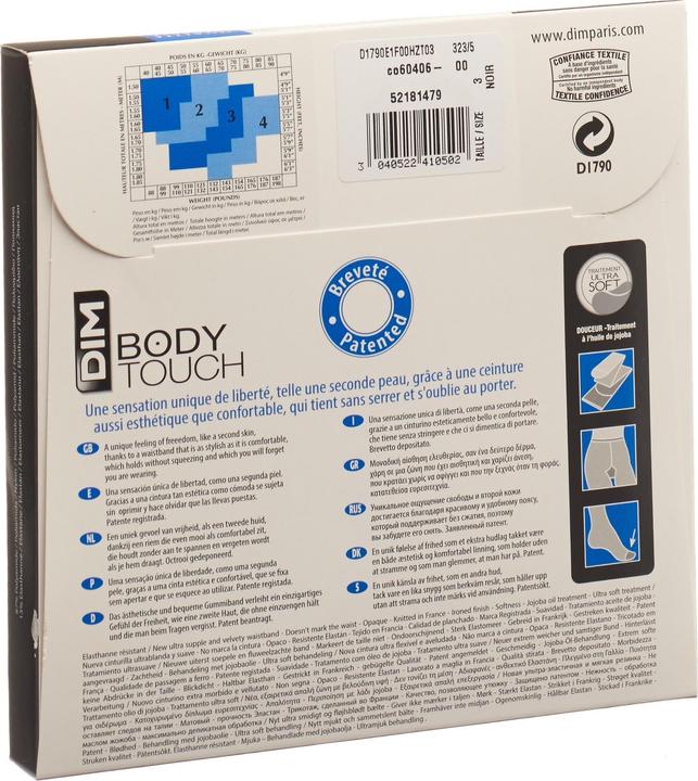 Produktbild DIM Body Touch (40 DEN, 42 - 44)