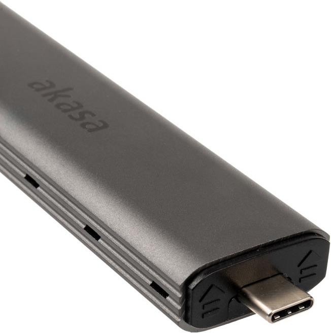 Produktbild Akasa externes M.2 NVMe Gehäuse, USB 3.1, Aluminium (M.2)