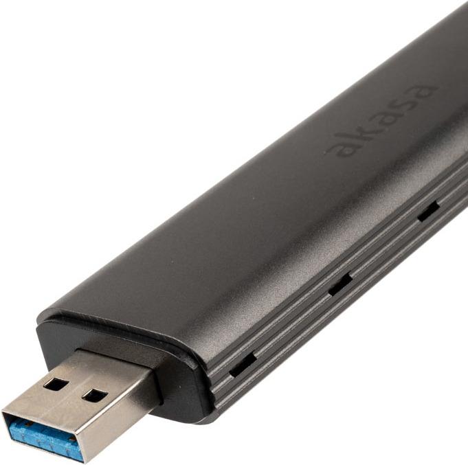 Produktbild Akasa externes M.2 NVMe Gehäuse, USB 3.1, Aluminium (M.2)