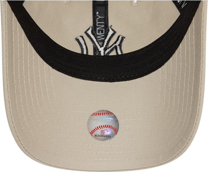 Actual product image New Era 9Twenty Casual Cap - New York Yankees Stone Beige