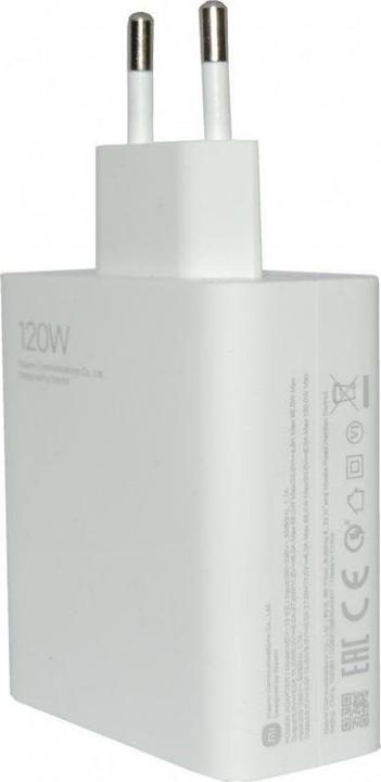 Immagine prodotto Xiaomi MDY-13-EE Caricatore da viaggio USB-A 120W Bianco (confezione di servizio) (120 W)