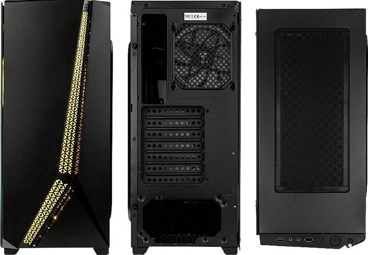 Image du produit Kolink Quantum RGB Tour midi, verre trempé (ATX, mATX, Mini-ITX, E-ATX)