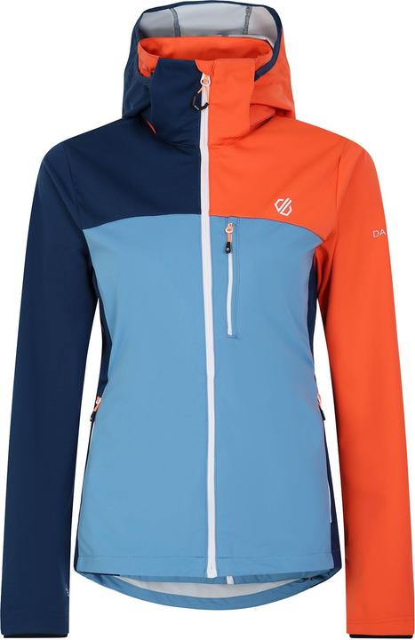 Actual product image Dare2b Womens/Ladies Lexan Colour Block Soft Shell Jacket (42)