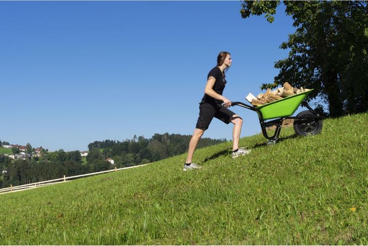 Actual product image Zipper Battery wheelbarrow