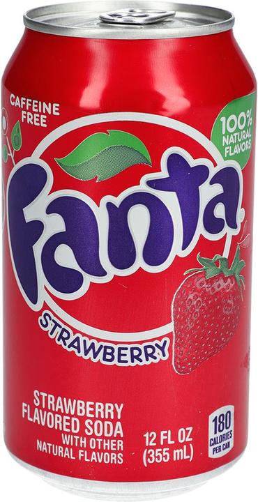 Produktbild Fanta USA Strawberry (12 x 35.5 cl)