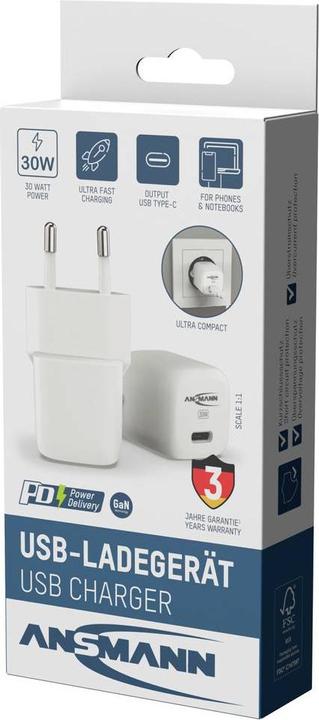 Actual product image Ansmann Charger USB HC130PD mini 3A/30W/1 port (30 W)