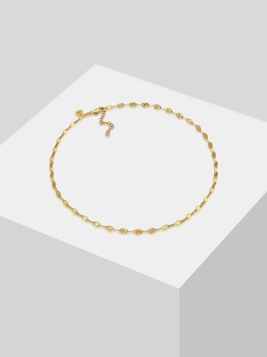 Immagine prodotto Elli Choker Stern-Look Plättchen Design (Argento, 36 cm)