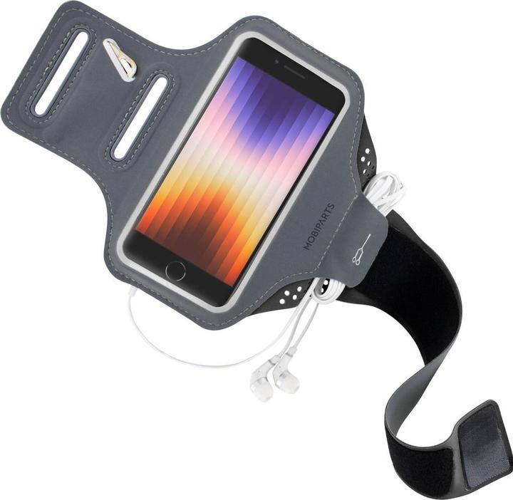 Produktbild Mobiparts Comfort Fit Sport Armband Apple iPhone 6/6S/7/8/SE (2020/2022) Black