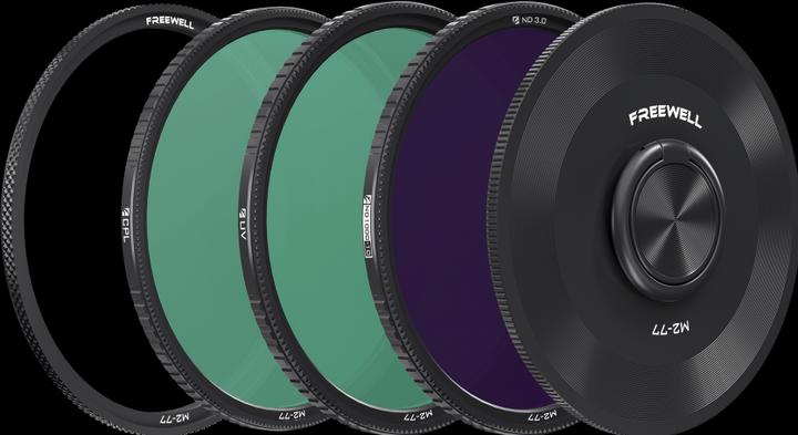 Produktbild Freewell Three filters kit M2 Series 77mm (77 mm, ND- / Graufilter)