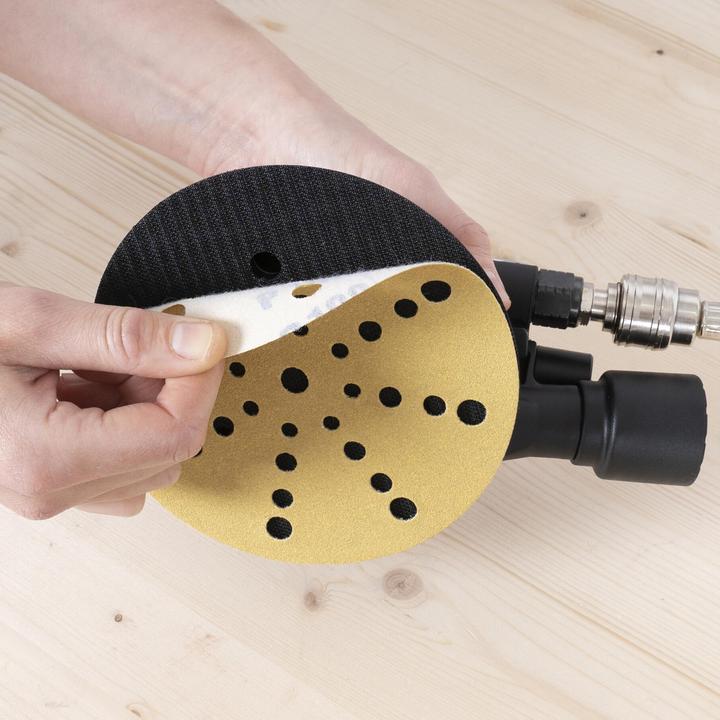 Actual product image Stier Universal grinding discs D150 / P150/ 32-hole (P150)