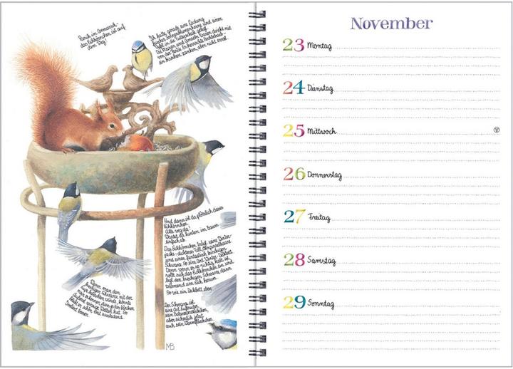 Image du produit Calendrier de la nature (15,5 x 23 cm, Couverture rigide, Allemand)