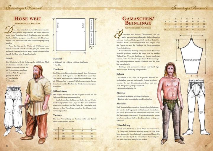 Produktbild Kleidung des Mittelalters selbst anfertigen - Gewandungen der Wikinger (Deutsch, ADLER, Carola, 2015)
