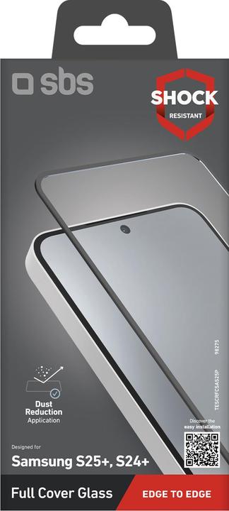 Produktbild SBS Displayglas (1 Stück, Samsung Galaxy S25+, Samsung Galaxy S24+)