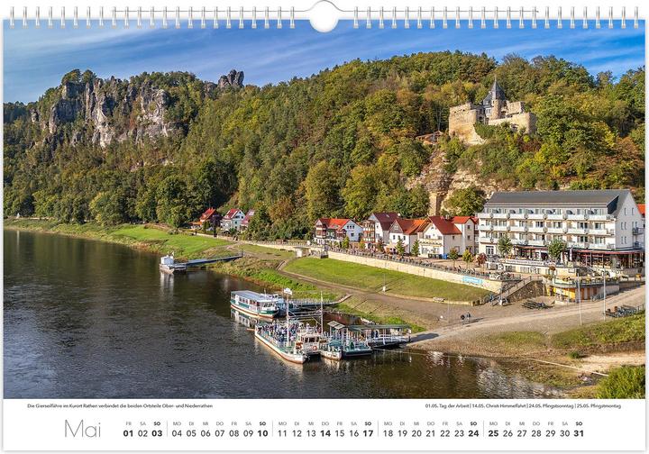 Produktbild Kalender Schsische Schweiz 2026 (45 x 30 cm, Deutsch)