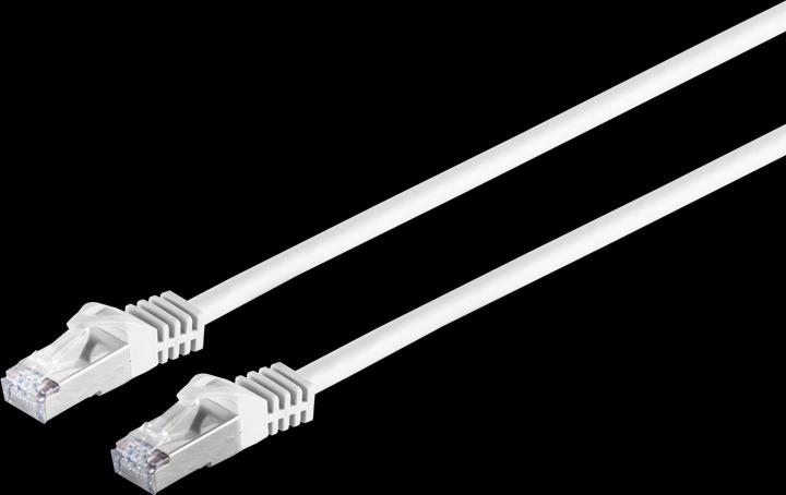 Kabelschweiz RJ45 Patchkabel m. CAT 7 Rohkabel PIMF (S/FTP, CAT7, 10 m)