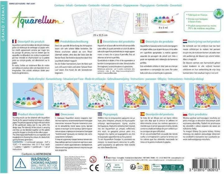 Actual product image Sentosphere Aquarellum Gm 3T Dans Les Fleurs