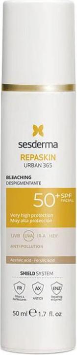 Image du produit Sesderma Repaskin Urban 365 Dépigmentant (Crème solaire visage, SPF 50, 50 ml)