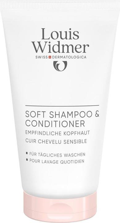 Actual product image Widmer Louis Soft Shampoo und Conditioner ohne Parfum 150 ml (150 ml, Liquid shampoo)