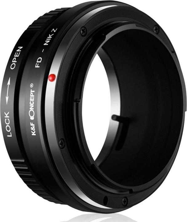 Produktbild K&F Concept High Precision lens adapter, matte paint, orange, PK-E IV PRO