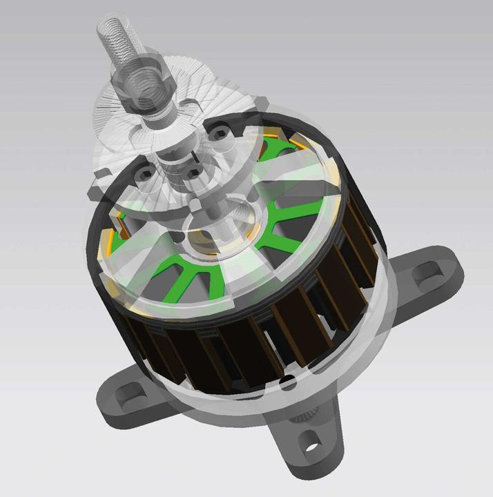 Produktbild Planet-Hobby JOKER 6350-10 V3 300 KV BRUSHLESS MOTOR
