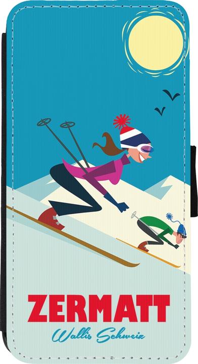 Immagine prodotto PhoneLook Cover Portafoglio nero Zermatt Ski Downhill (Apple iPhone 11 Pro Max)