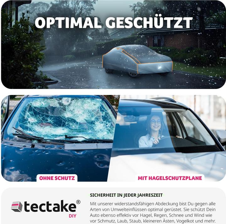Produktbild tectake Hagelschutz-Autoplane