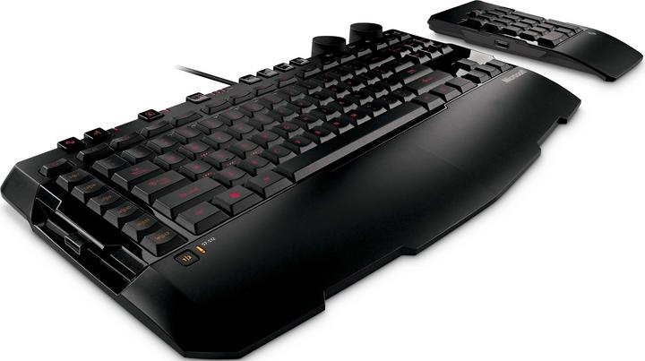 Actual product image Microsoft SideWinder X6 Gaming Keyboard (DE, Cable)