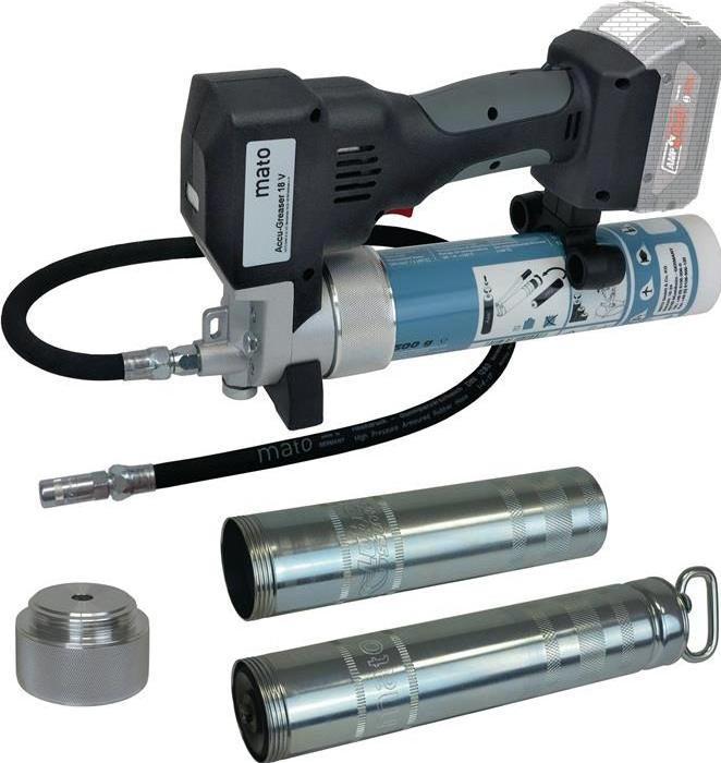 Battery grease gun Accu-Greaser 18 V Basic-S-LSP closed