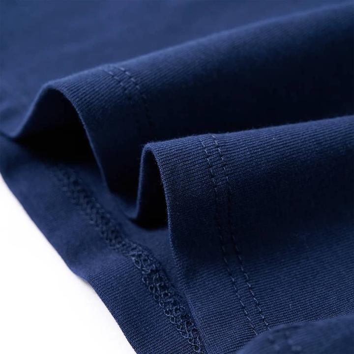 Immagine prodotto VidaXL Maglietta da bambino blu navy 128,Materiale: 95 % cotone. 5 (128)