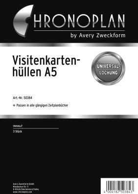 Chronoplan Visitenkartenhülle A5 (A5)